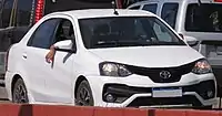 Etios saloon (facelift)