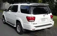 Sequoia, rear, facelift