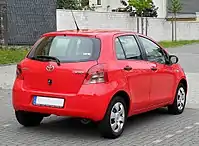 Pre-facelift: Yaris 5-door (Germany)