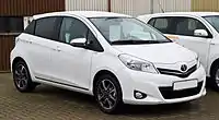 Pre-facelift: Yaris Trend 5-door (Germany)