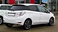 Pre-facelift: Yaris Trend 5-door (Germany)