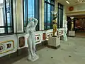 Greek and Art Nouveau style figures in the link to Trafford Palazzo