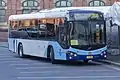 Custom Coaches 'CB80' bodied Volvo B7RLE in current Transport for NSW livery