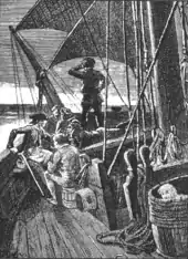Image 5Illustration from Robert Louis Stevenson's 1883 pirate adventure Treasure Island (from Children's literature)