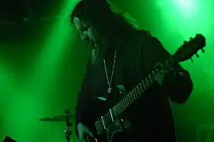 Spruance performing in 2008
