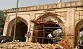 The southern gate under restoration -  .mw-parser-output .geo-default,.mw-parser-output .geo-dms,.mw-parser-output .geo-dec{display:inline}.mw-parser-output .geo-nondefault,.mw-parser-output .geo-multi-punct{display:none}.mw-parser-output .longitude,.mw-parser-output .latitude{white-space:nowrap}28°41′07″N 77°11′45″E﻿ / ﻿28.685346°N 77.195804°E﻿ / 28.685346; 77.195804