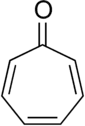 Structure of tropone