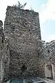 Inner side of the ring wall