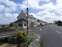 Part of the village of Tubber, including the village pump