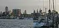 Fishing vessels moored at Tuncurry