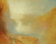 J. M. W. Turner  The Falls of the Clyde  circa 1845