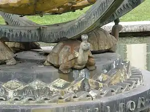 Fragment of the Celestial Sphere with the turtles, 2010.