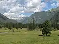 between Vorder and Mauterndorf, panorama