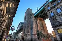 Tyne bridge between Gateshead and Newcastle, Northumberland