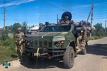 SBU Alpha Group operator on a Novatar