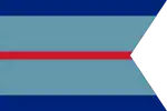 Commandant's Pennant, flown on staff car's front wing when on RAF Stations and in ROC compounds