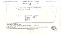 An airborne birth certificate.