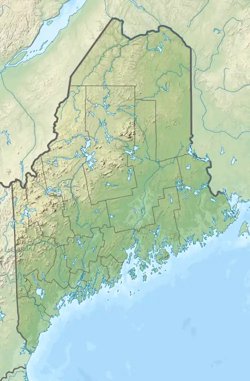 Great Moose Lake is located in Maine