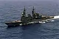 USS Fletcher in the Pacific Ocean on 23 July 1998