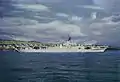 Valley Forge's broadside view c1953