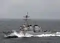 USS Barry underway on 2 April 2005