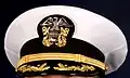 Navy commander or captain (scrambled eggs)