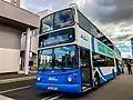 Translink Ulsterbus ALX 400 no. 2893 about to operate a rail replacement bus from Belfast Lanyon Place to Bangor.