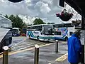 Ulsterbus Tours coach no. 114 at Foyle Street bus station, Derry.