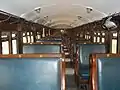 One of the passenger carriages of the Umgeni Steam Railway