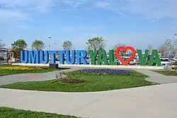 "Hope Is Yalova" Municipality Sign