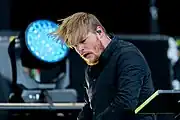 Keyboardist Christopher Dudley