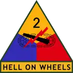 2nd Armored Division"Hell on Wheels"
