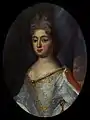 Anonymous portrait of Teresa Kunegunda, painted at the end of the 17th century.