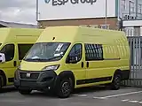 2021 Fiat Ducato with new logo