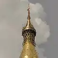 The hti of Uppatasanti Pagoda.