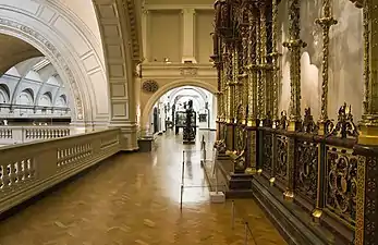 Metalwork gallery, 1st floor