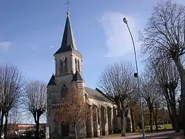 The church in Varois-et-Chaignot