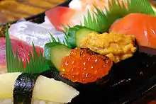Sushi has become prevalent even among westerners.