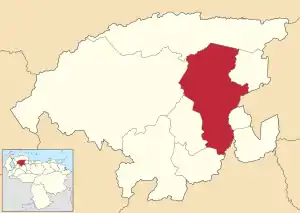 Location in Lara