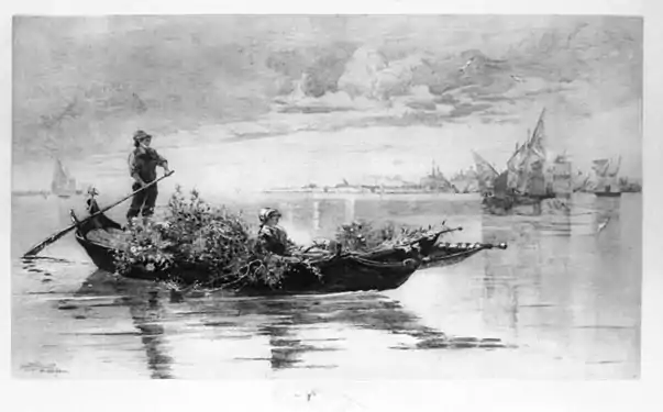 "Venice"Stephen Parrish (1846–1938), etcherBrown, artist©1880, Christian Klackner (1850–1919), New YorkLCCN&nbsp;96-512385