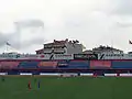 Veria stadium during the international match of Greece women's national team against Albania as part of World Cup's 2015 European qualification round.
