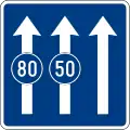 Minimum speed in different ways