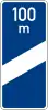Countdown marker (100 m)