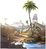 File:View from the Hepern House, Bangalore (Campbell, 1839)