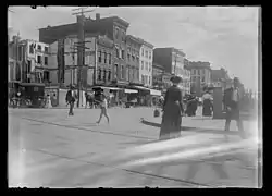 7th St. east side south from G, 1901