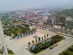 Gaoming District, seen from a high rise apartment