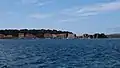 View of Krapanj from Brodarica coast