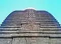 View of a dome at Sri Mukhalingam Temple complex
