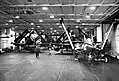 View of the hangar bay of Valley Forge, in 1951-1952
