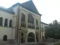 A view of the palace